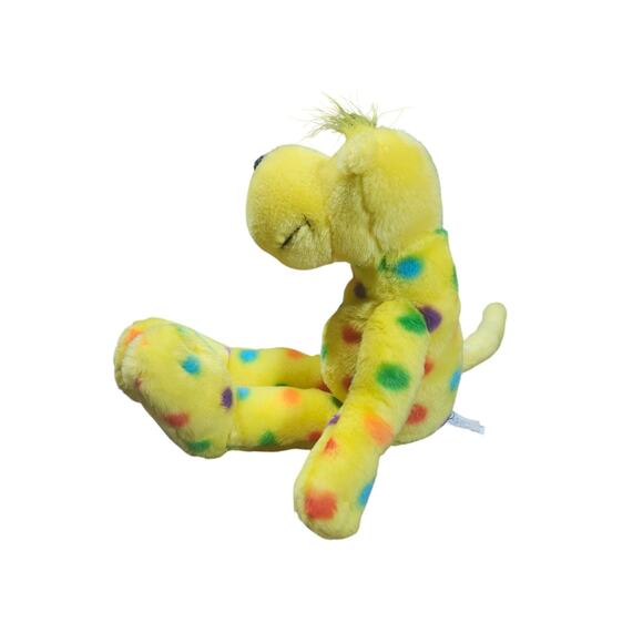 Dr. Seuss Put Me In The Zoo Yellow Polka Dot Spotted 15" Kohl's Cares Plush Dog - Picture 5 of 9
